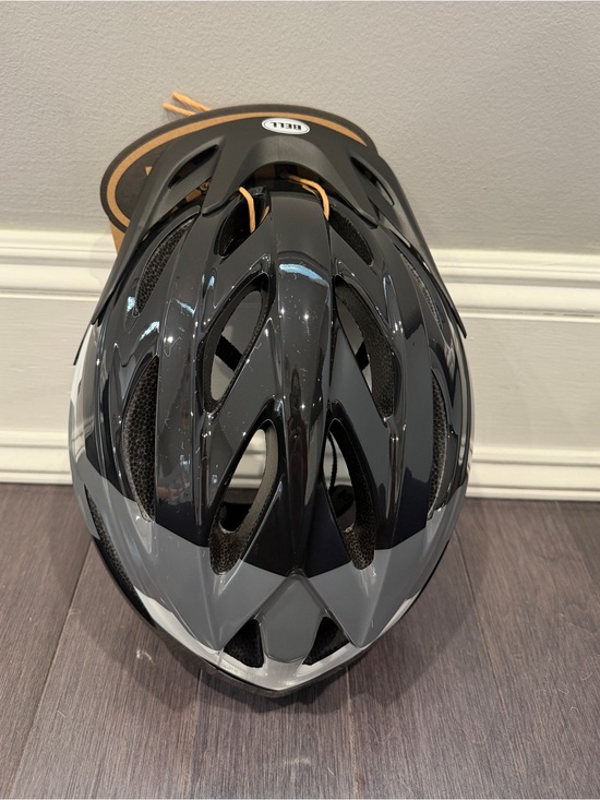 Other - NWT Bell Cycling Helmet in Black and Gray Kids Size 54 - 61 - 21.25” - 24”